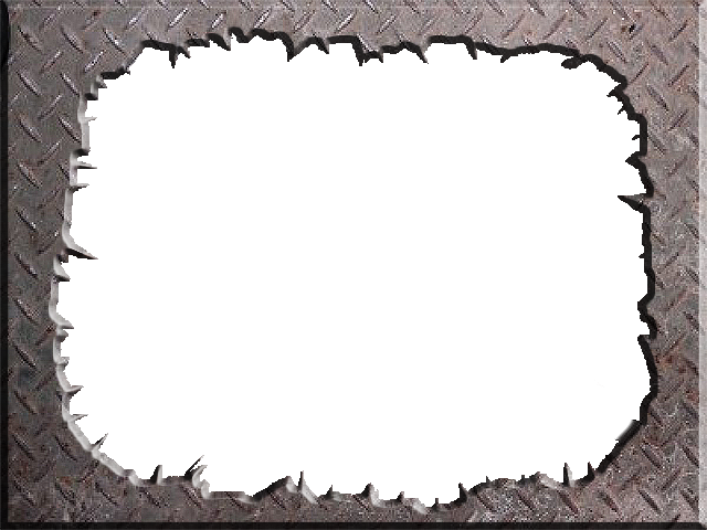 Metal Frame PNG Isolated HD