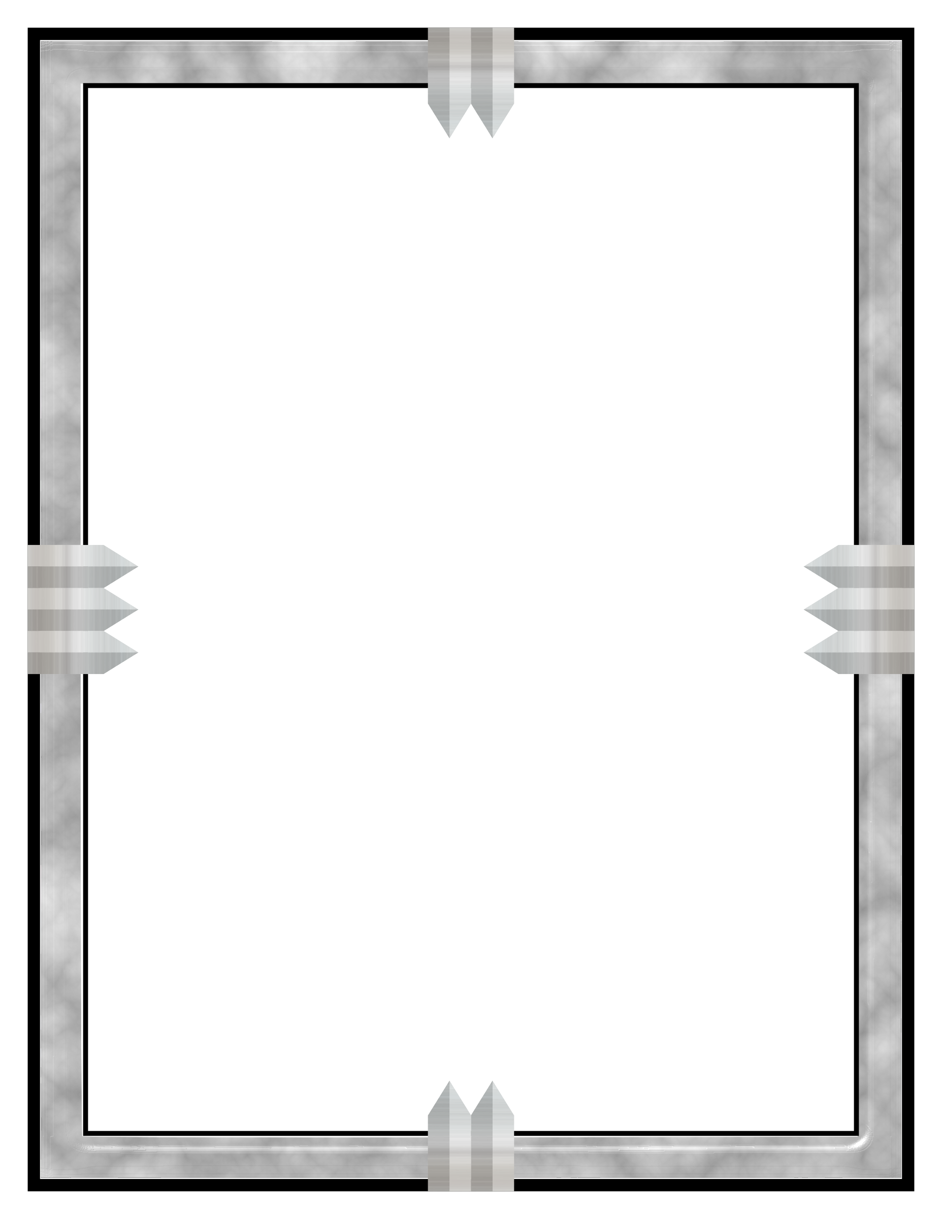 Metal Frame PNG Transparent
