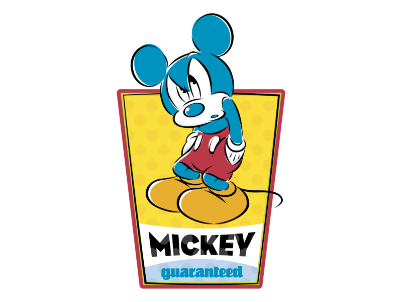 Mickey Mouse Logo PNG HD Isolated