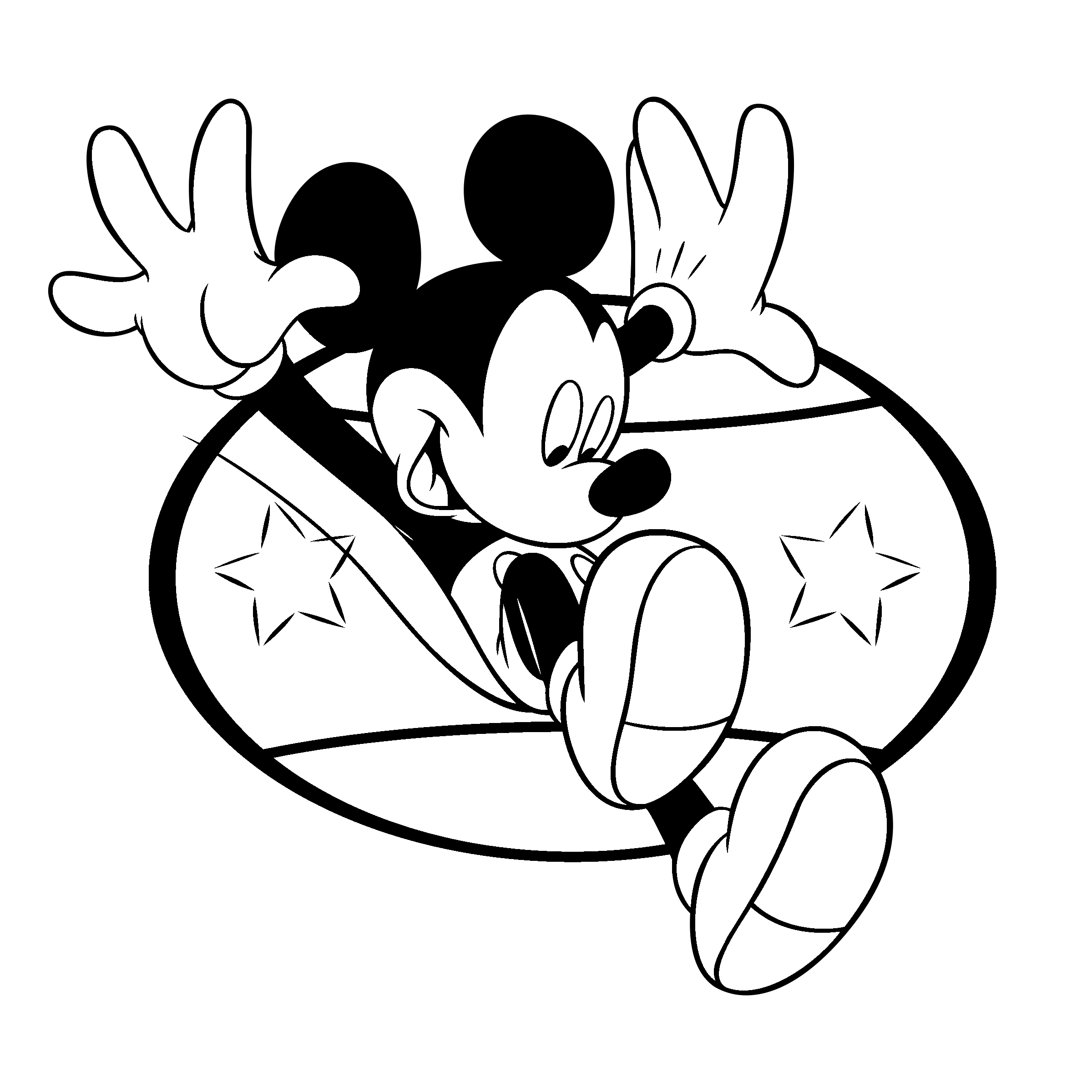 Mickey Mouse Logo PNG Isolated Pic