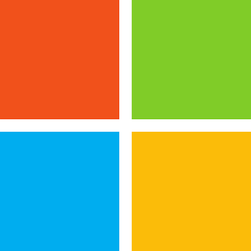 Microsoft Logo Transparent PNG