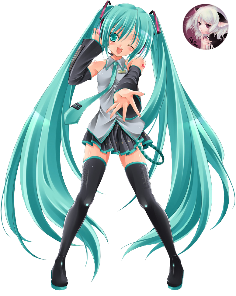 Miku PNG HD Isolated