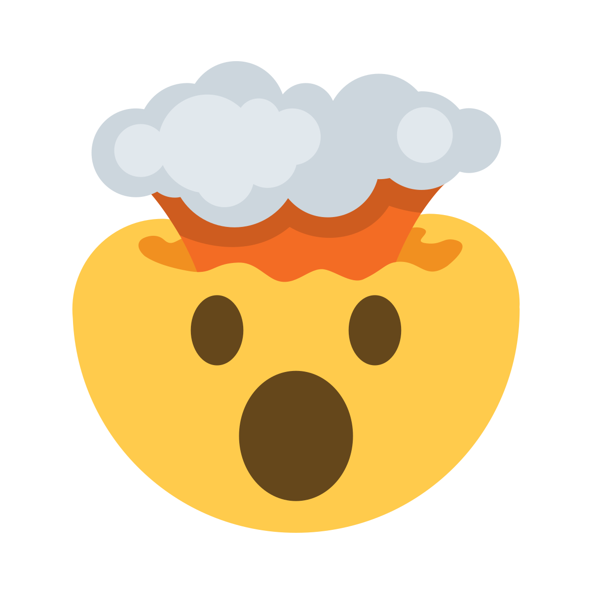 Mind Blown Emoji PNG File | PNG Mart