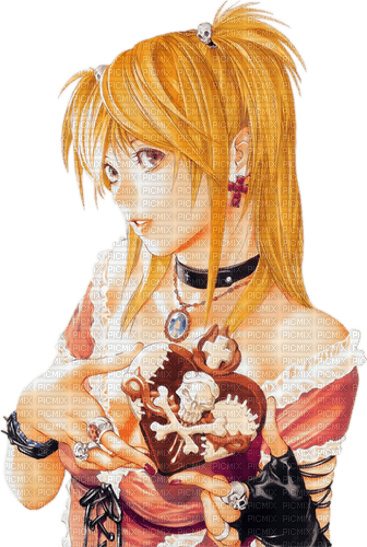 Misa Amane PNG Isolated Pic
