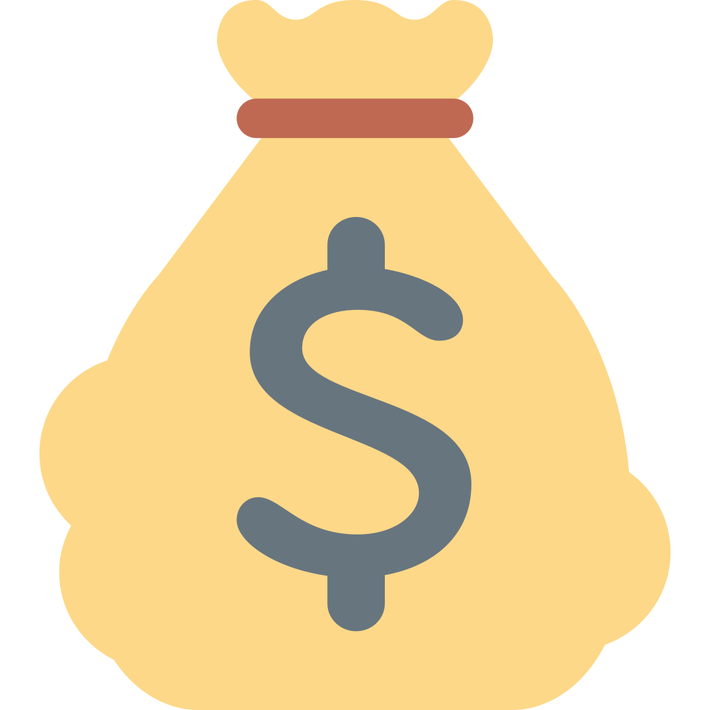 Money Bag Emoji PNG Clipart