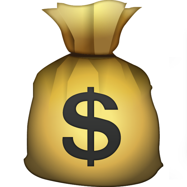 Money Bag Emoji PNG Photo