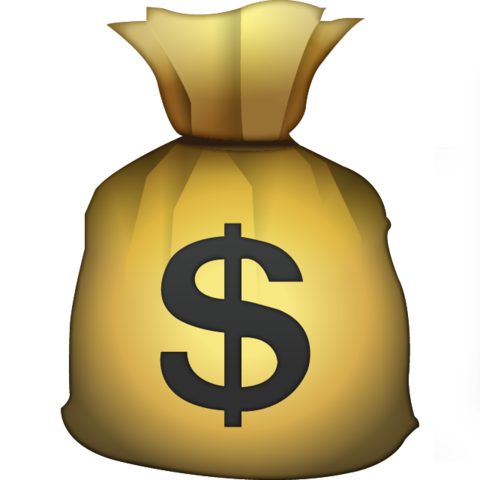 Money Bag Emoji PNG