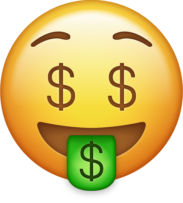 Money Emoji PNG Clipart