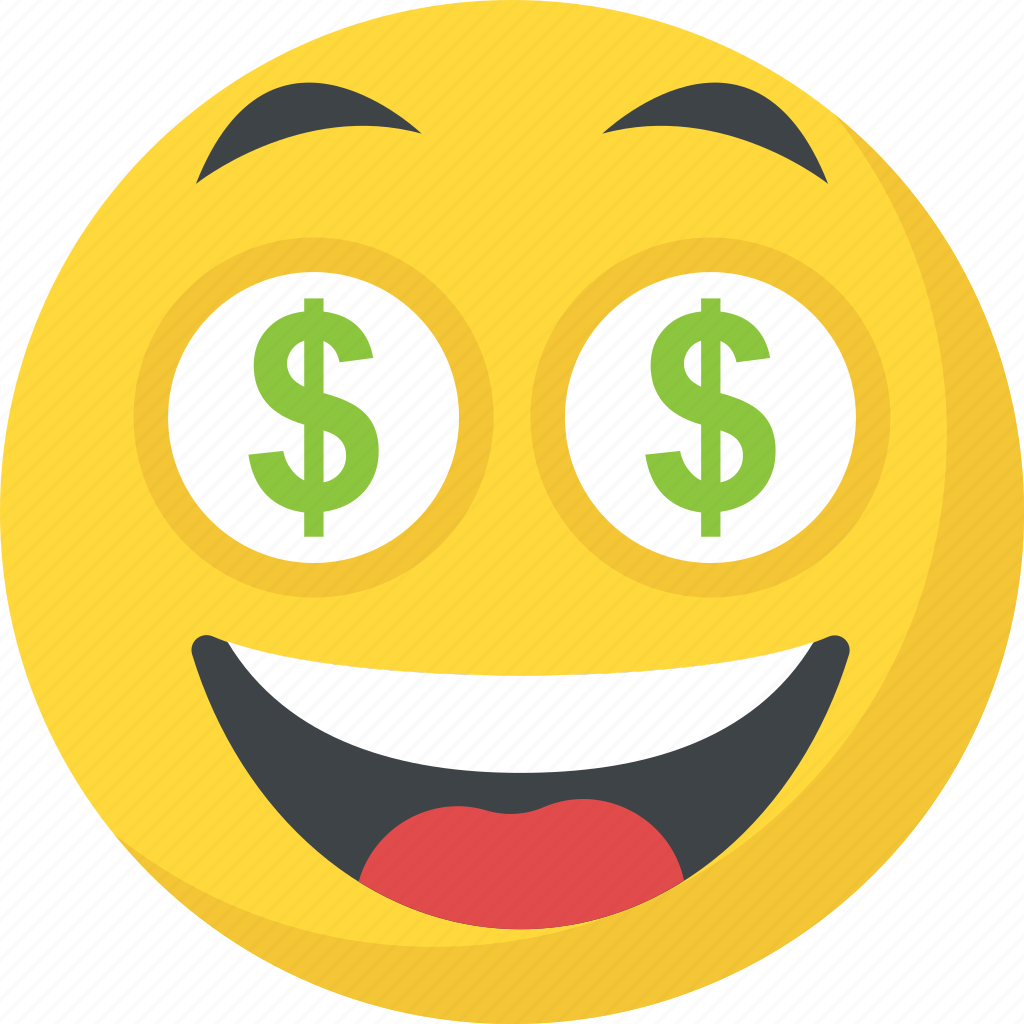 Money Face Emoji PNG HD