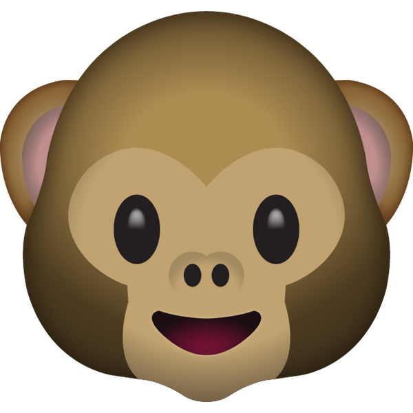 Monkey Emoji PNG HD