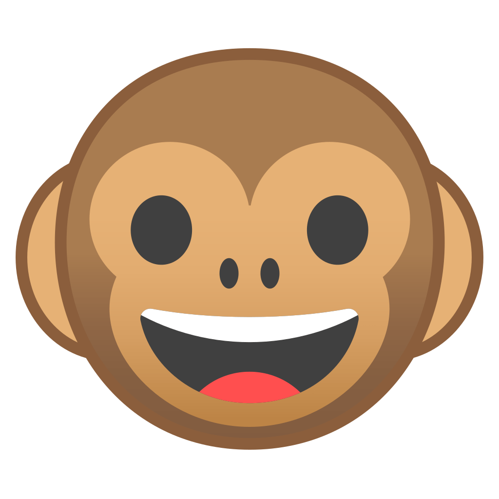 Monkey Emoji PNG Image