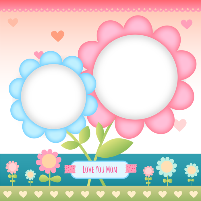 Mothers Day Frame PNG Clipart