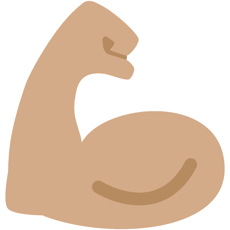 Muscle Emoji PNG