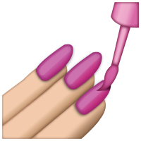 Nails Emoji PNG HD
