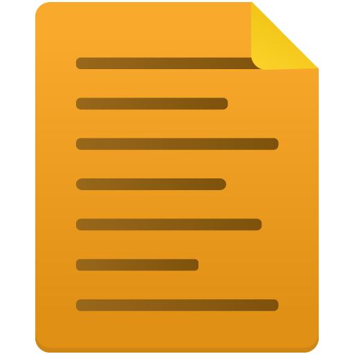 Note Icon PNG Isolated File