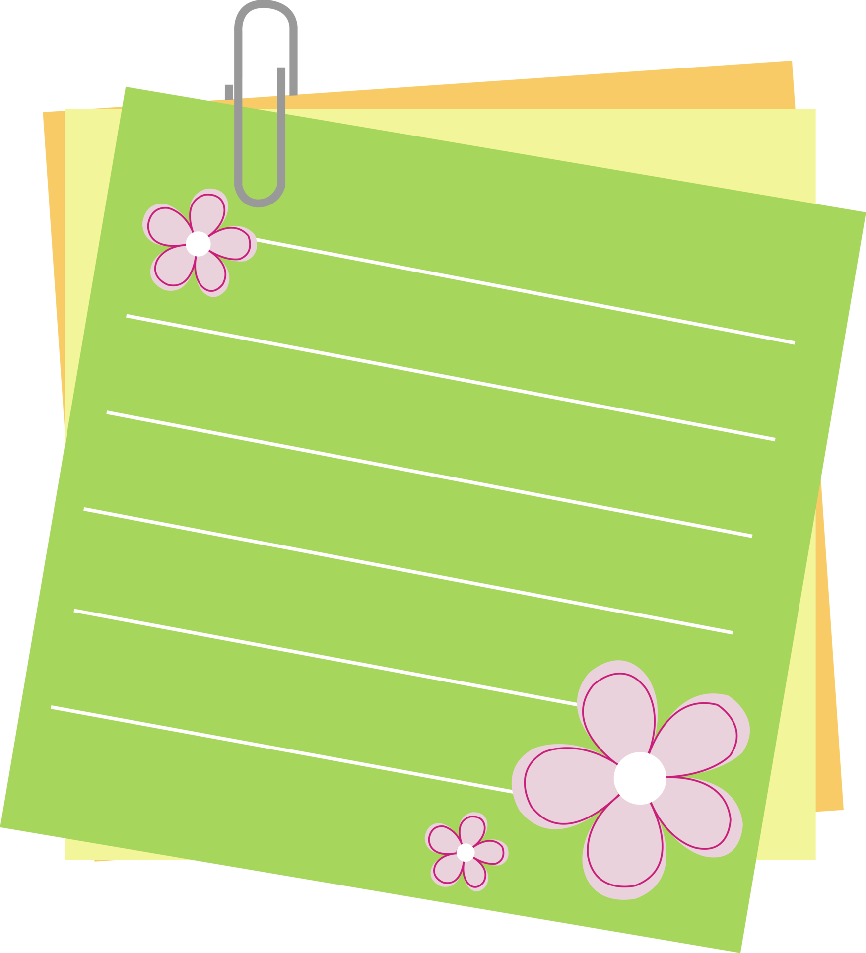 Note Paper PNG Pic