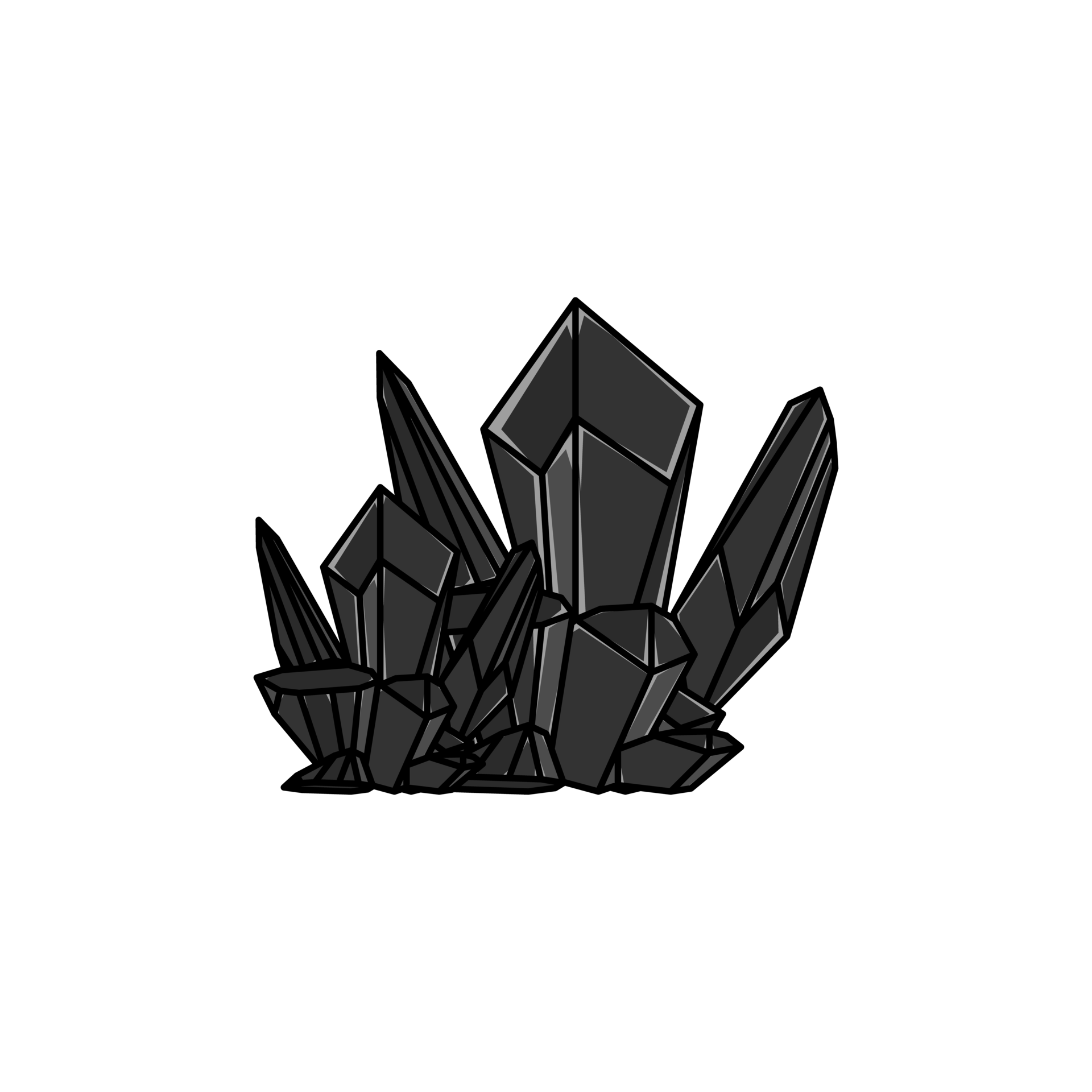 Obsidian PNG Image
