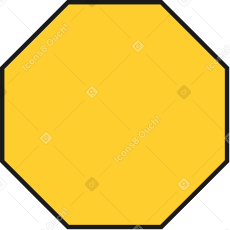Octagon PNG Isolated Pic