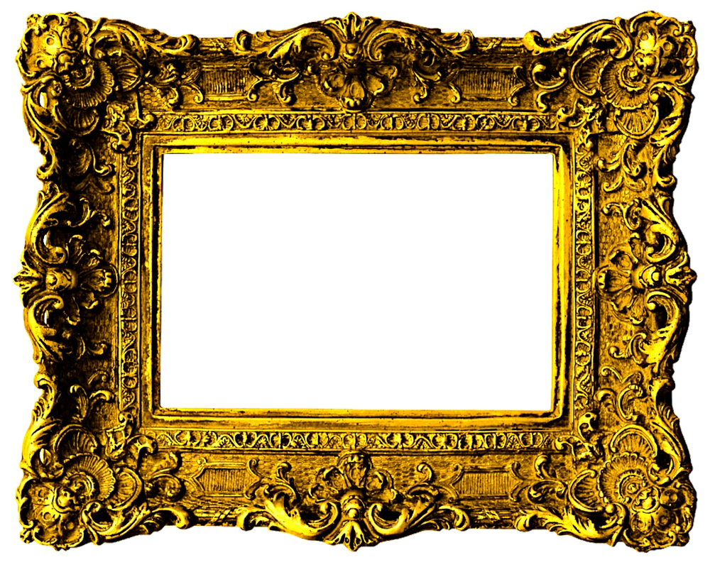Ornate Frame PNG HD Isolated