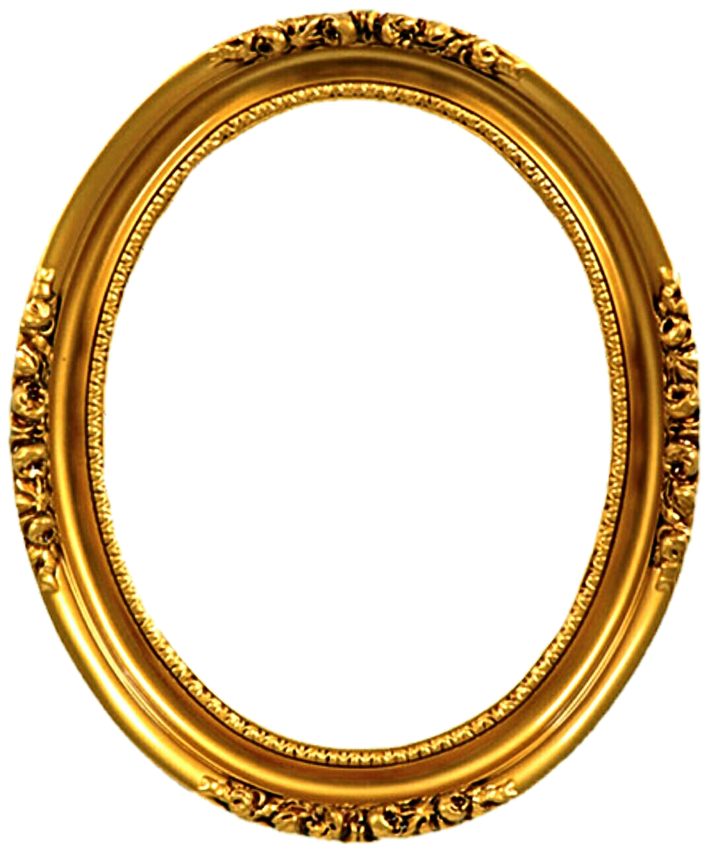 Oval Frame PNG Pic