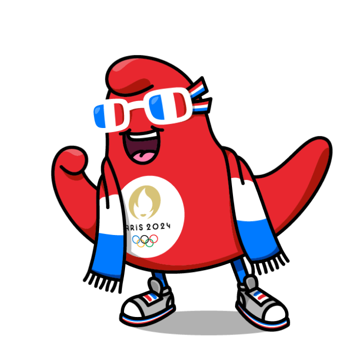 Paris 2024 Olympics Mascot PNG HD Isolated