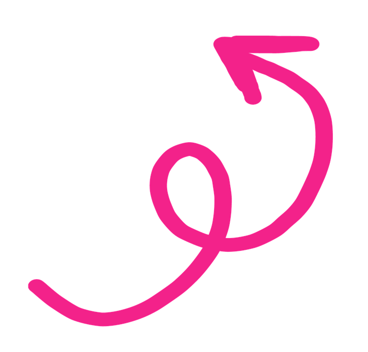 Pink Arrow PNG Picture
