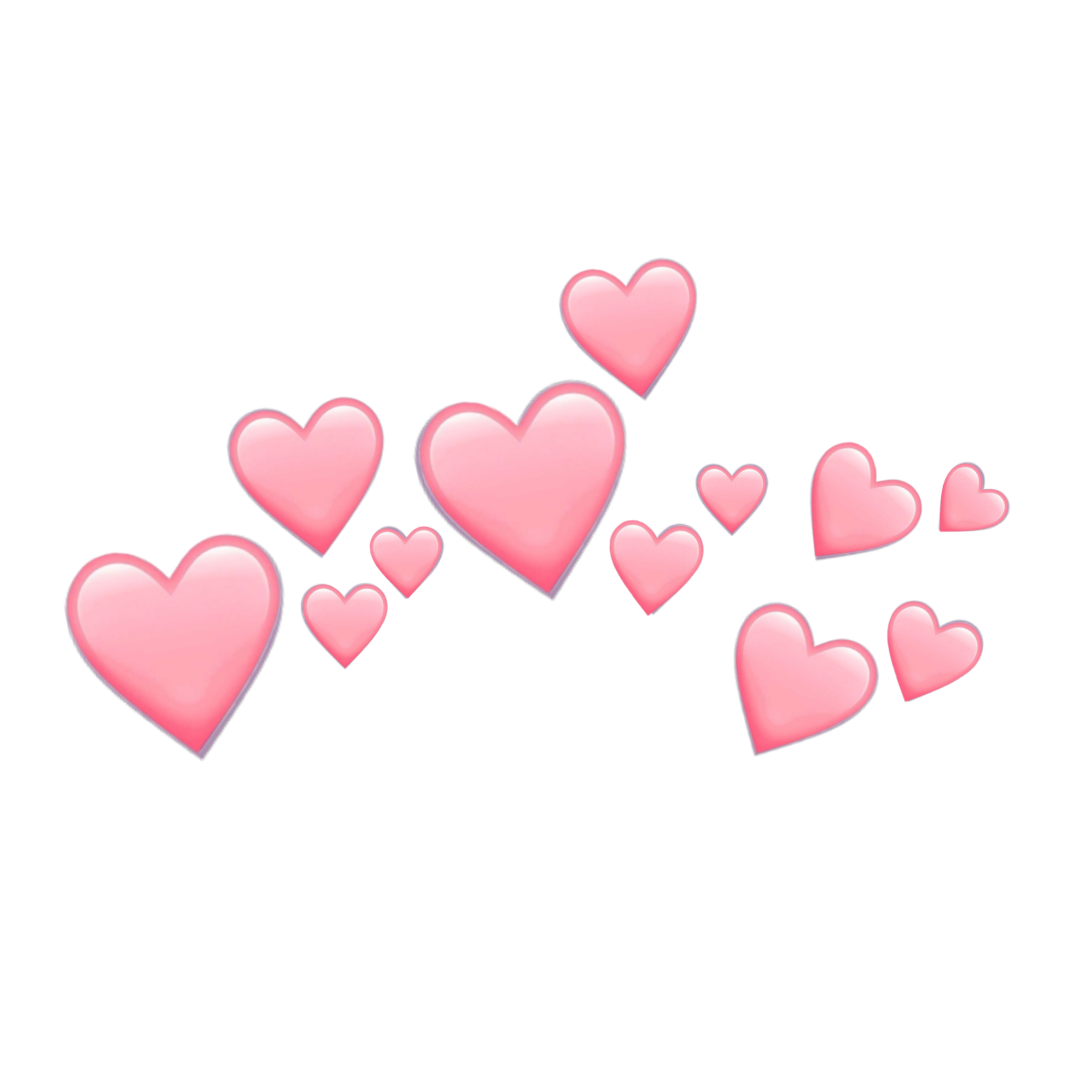 Pink Heart Emoji PNG Isolated HD | PNG Mart