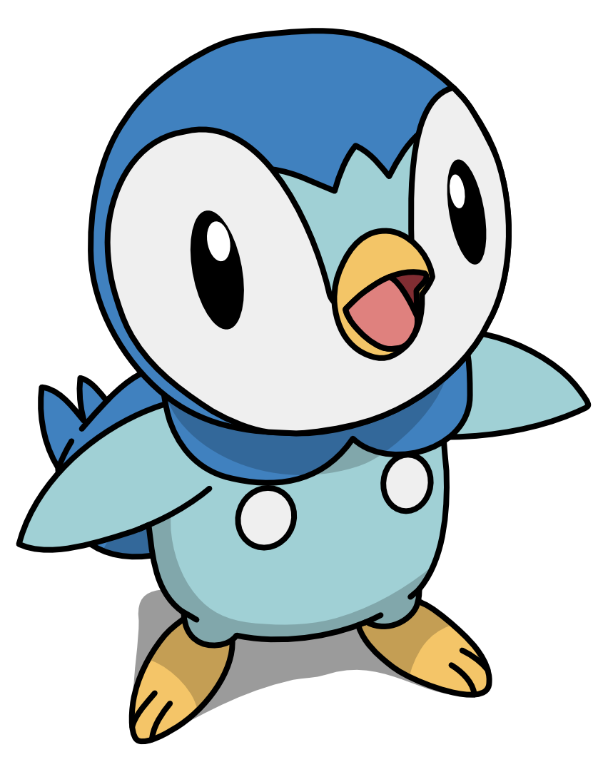 Piplup PNG Isolated Image