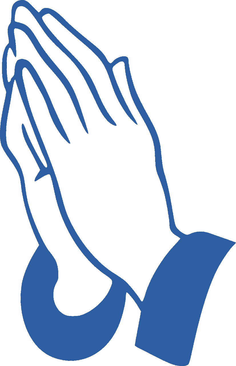 Pray Hands PNG Isolated Image