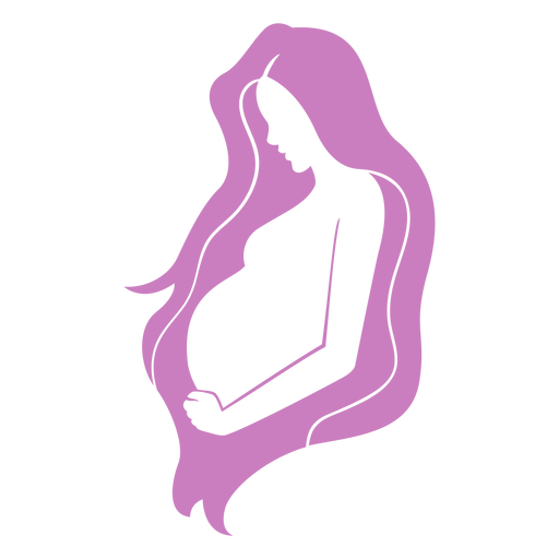 Pregnant Woman Cartoon Download PNG Image