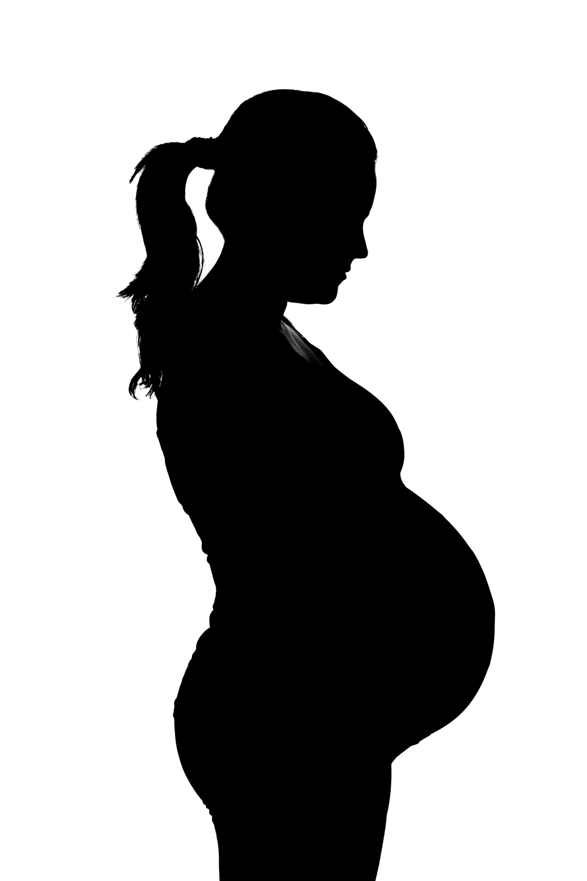 Pregnant Woman Cartoon PNG HD