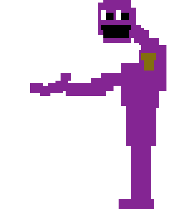 Purple Guy PNG Isolated Pic