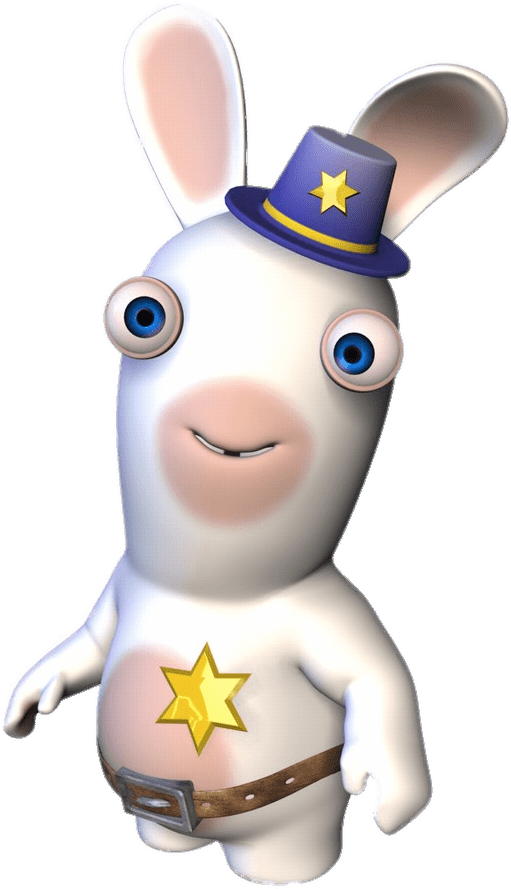 Rabbid PNG Isolated Pic