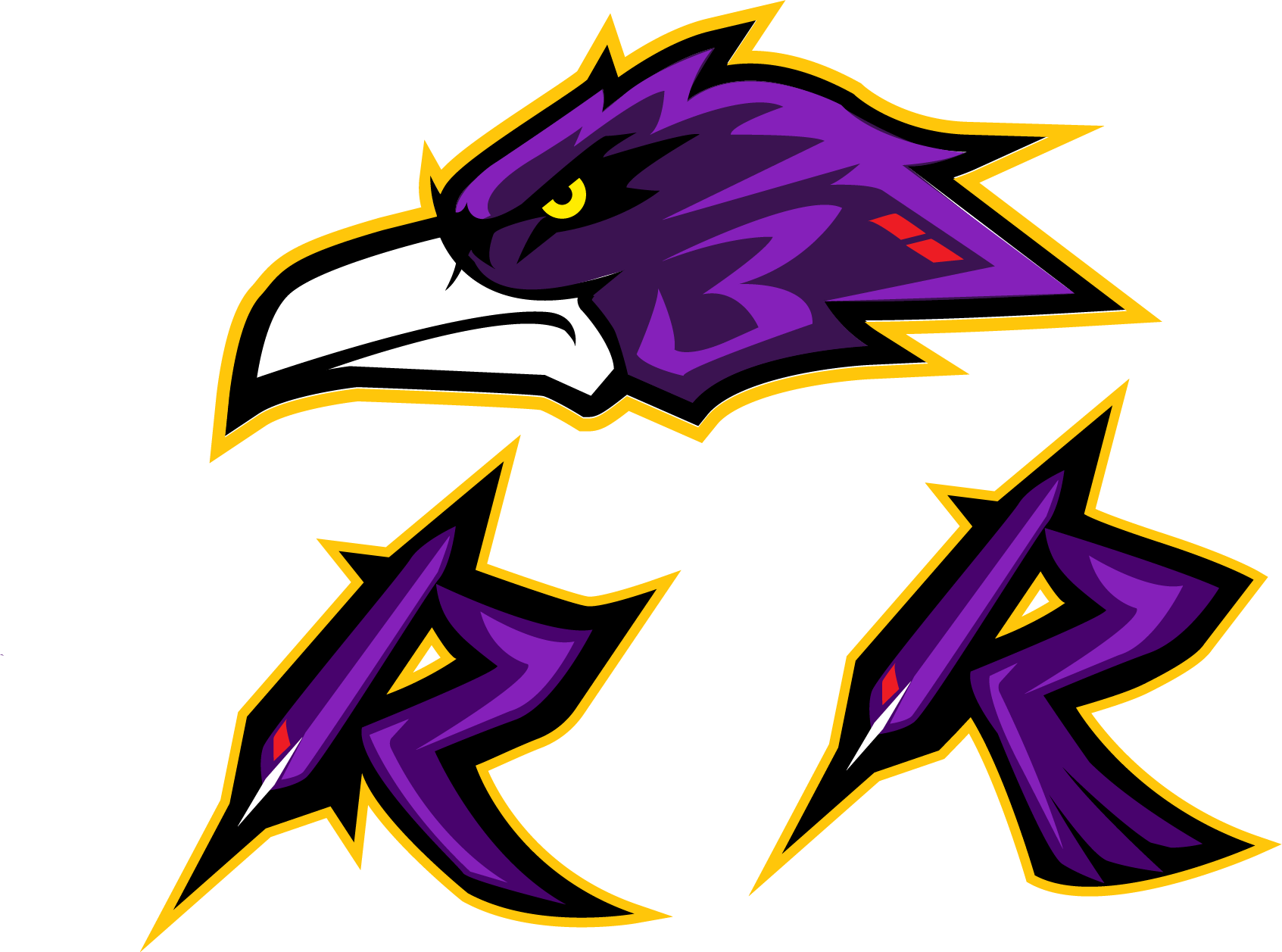 Ravens Logo PNG File
