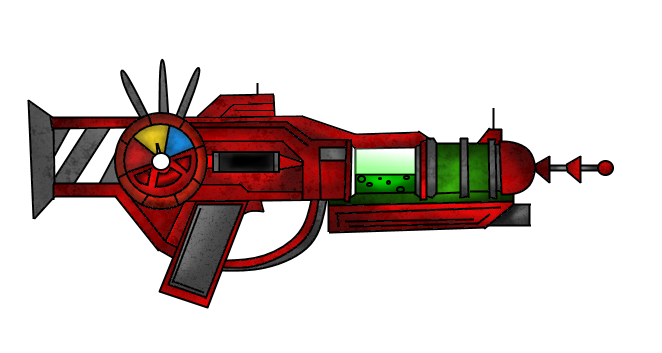 Ray Gun PNG Isolated File