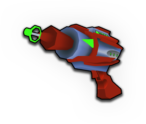 Ray Gun PNG Isolated HD