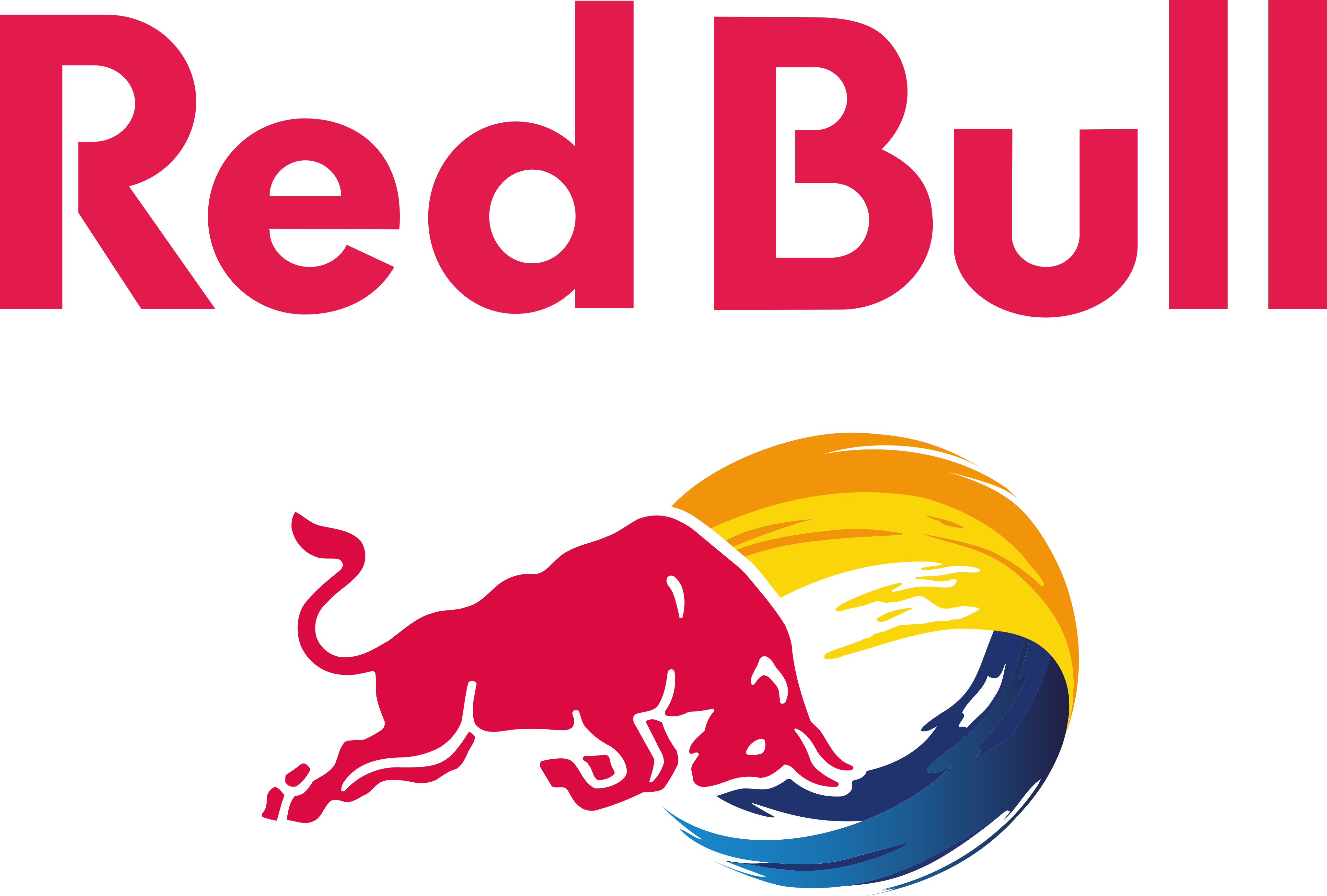 Red Bull Logo PNG Clipart