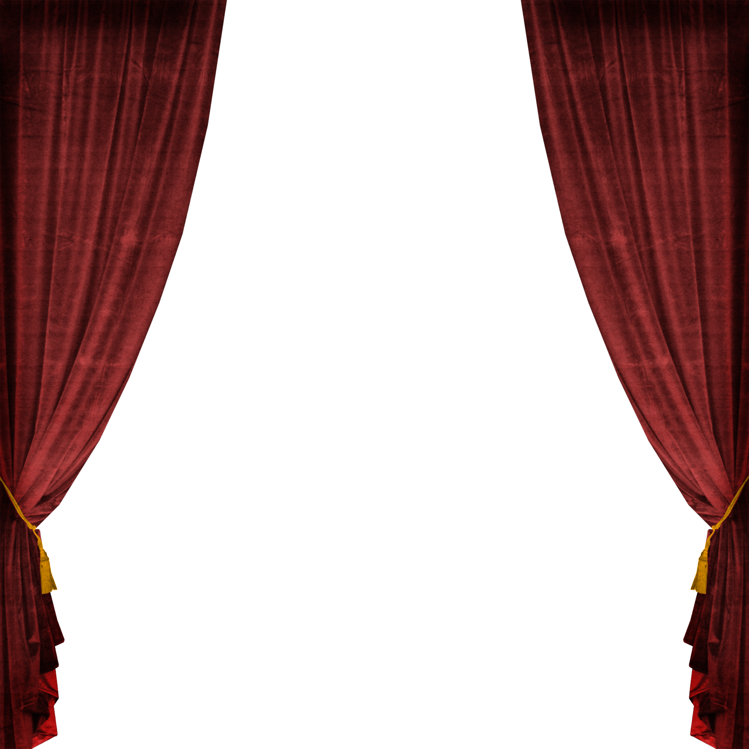 Red Curtain PNG Image