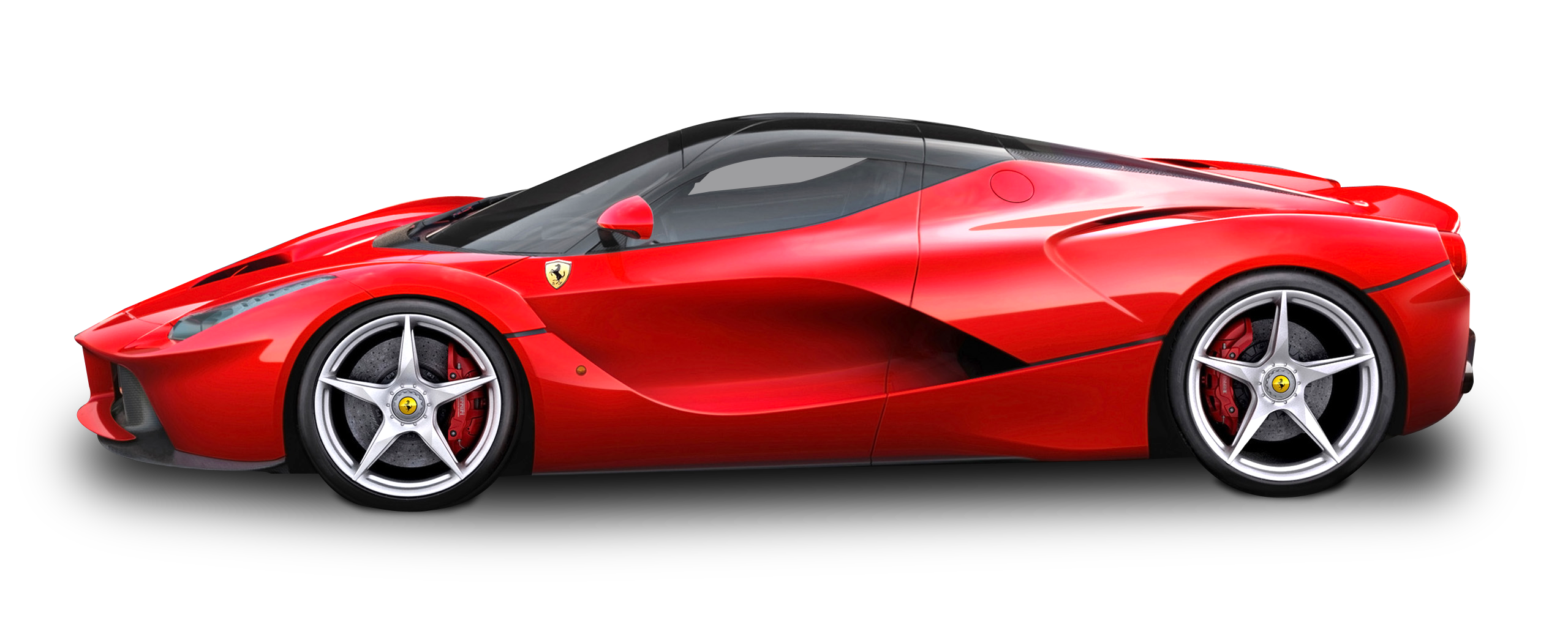 Red Ferrari PNG Image
