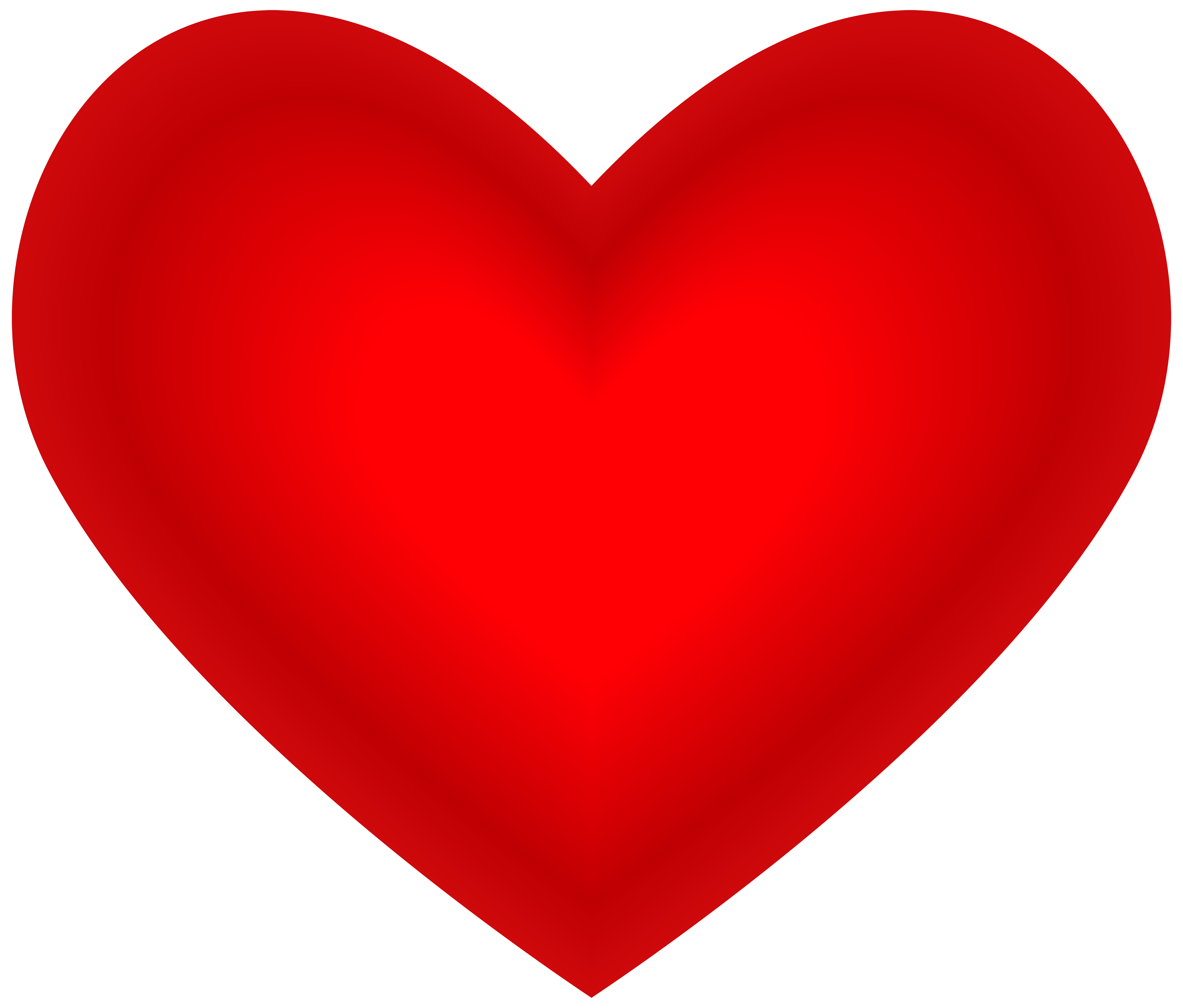 Red Heart Transparent PNG