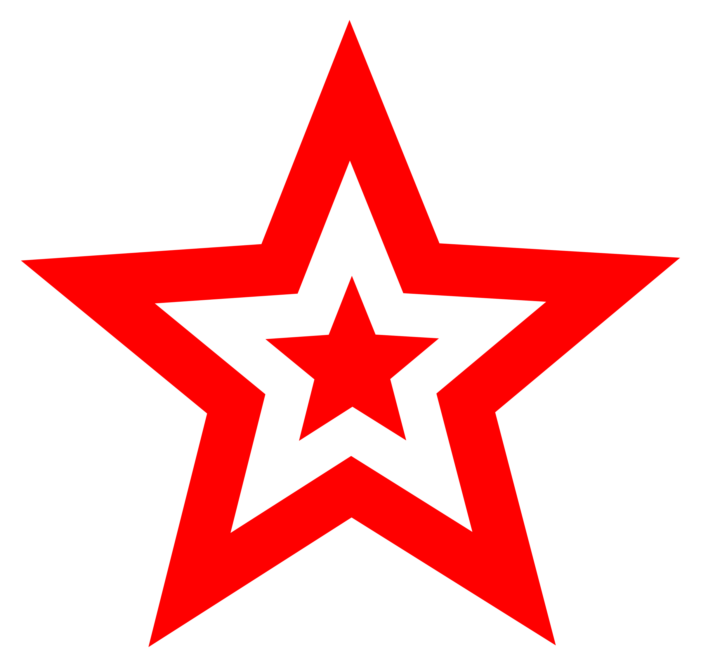 Red Star PNG HD