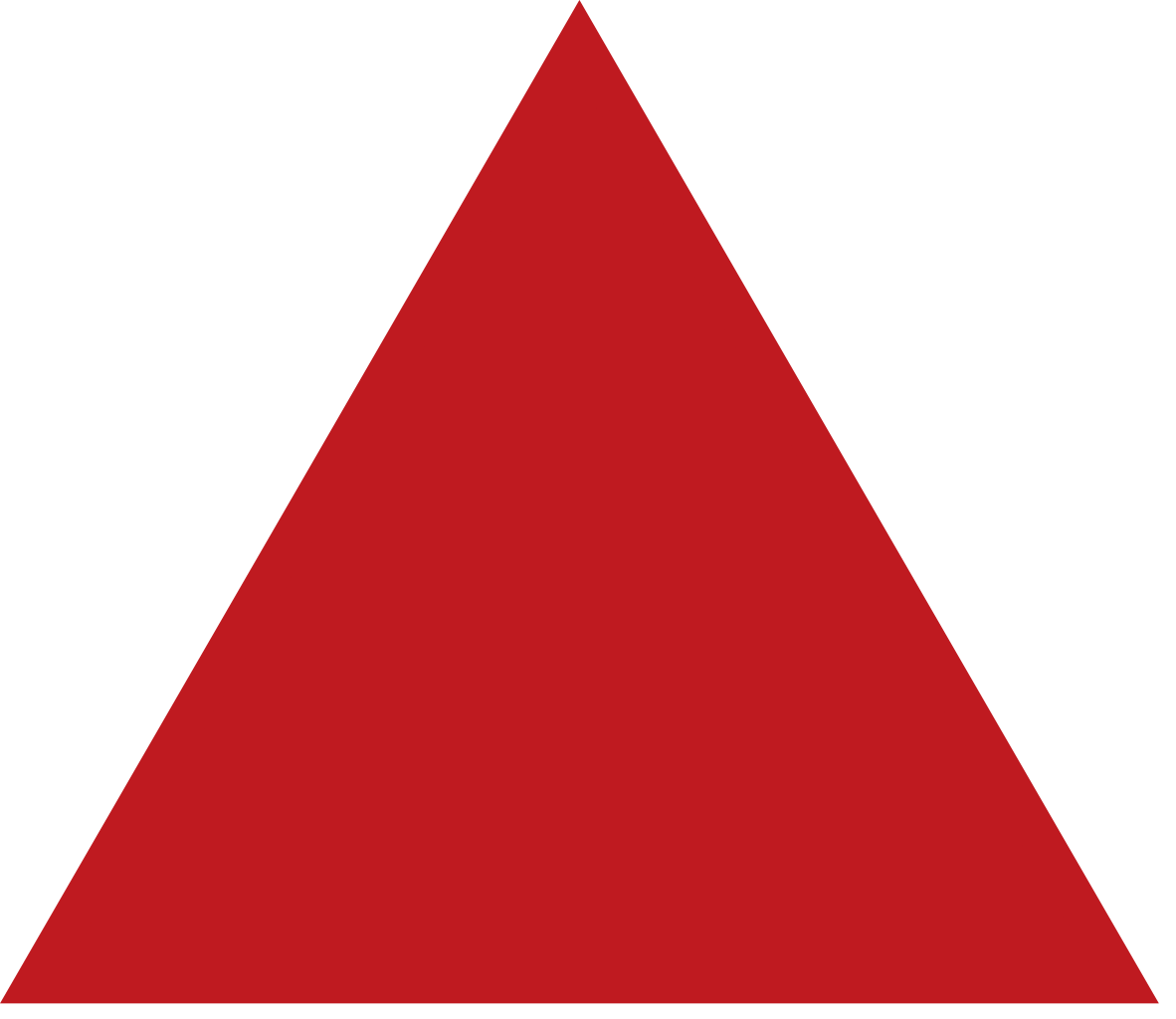 Red Triangle PNG Clipart