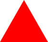 Red Triangle PNG Photos