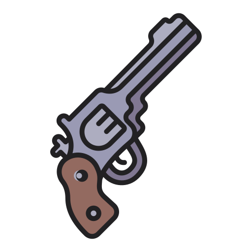 Revolver PNG Isolated Image