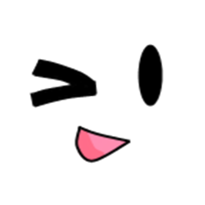 Roblox Face PNG Isolated Image