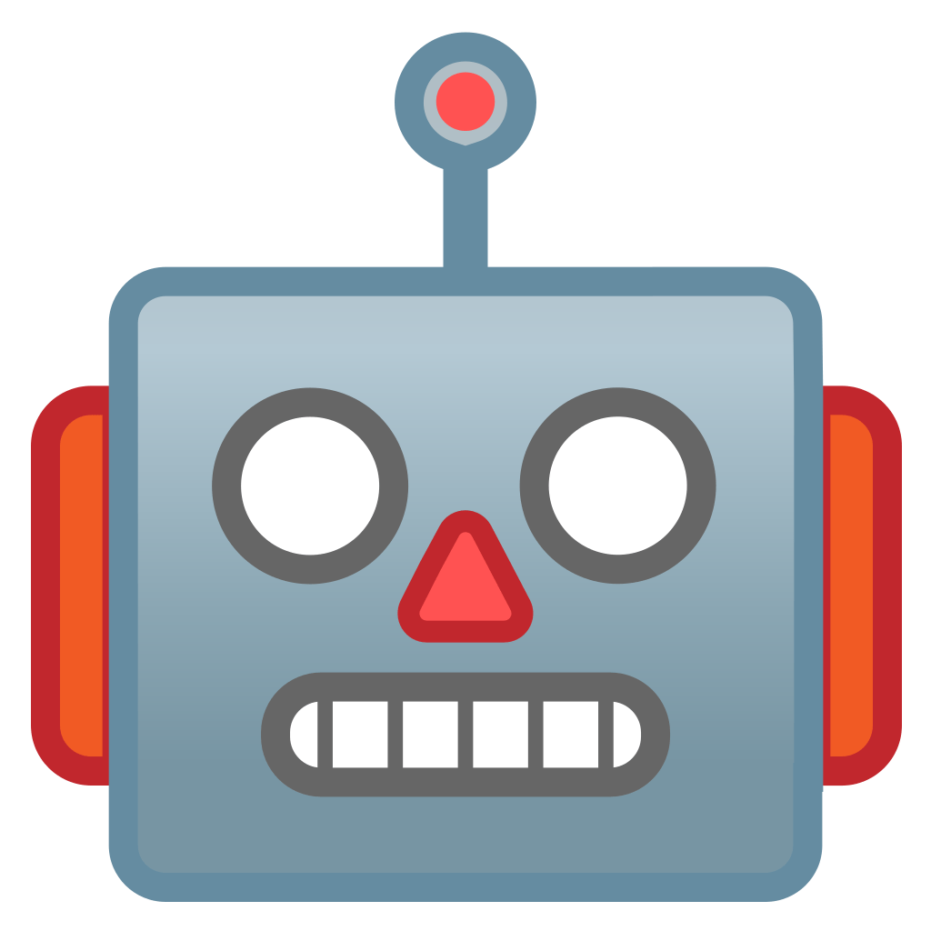 Robot Emoji PNG HD