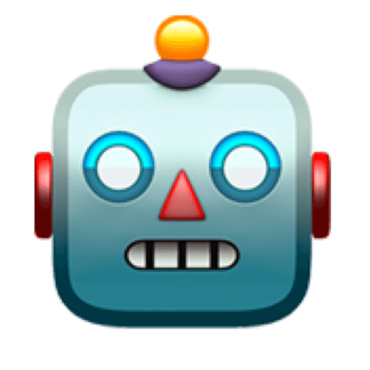 Robot Emoji PNG Photo