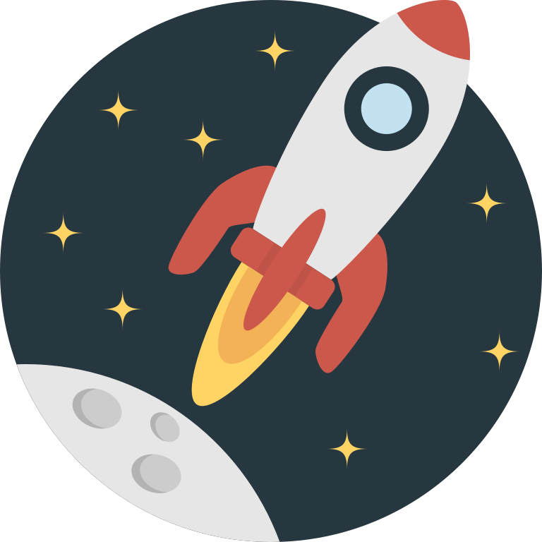 Rocket Emoji PNG HD