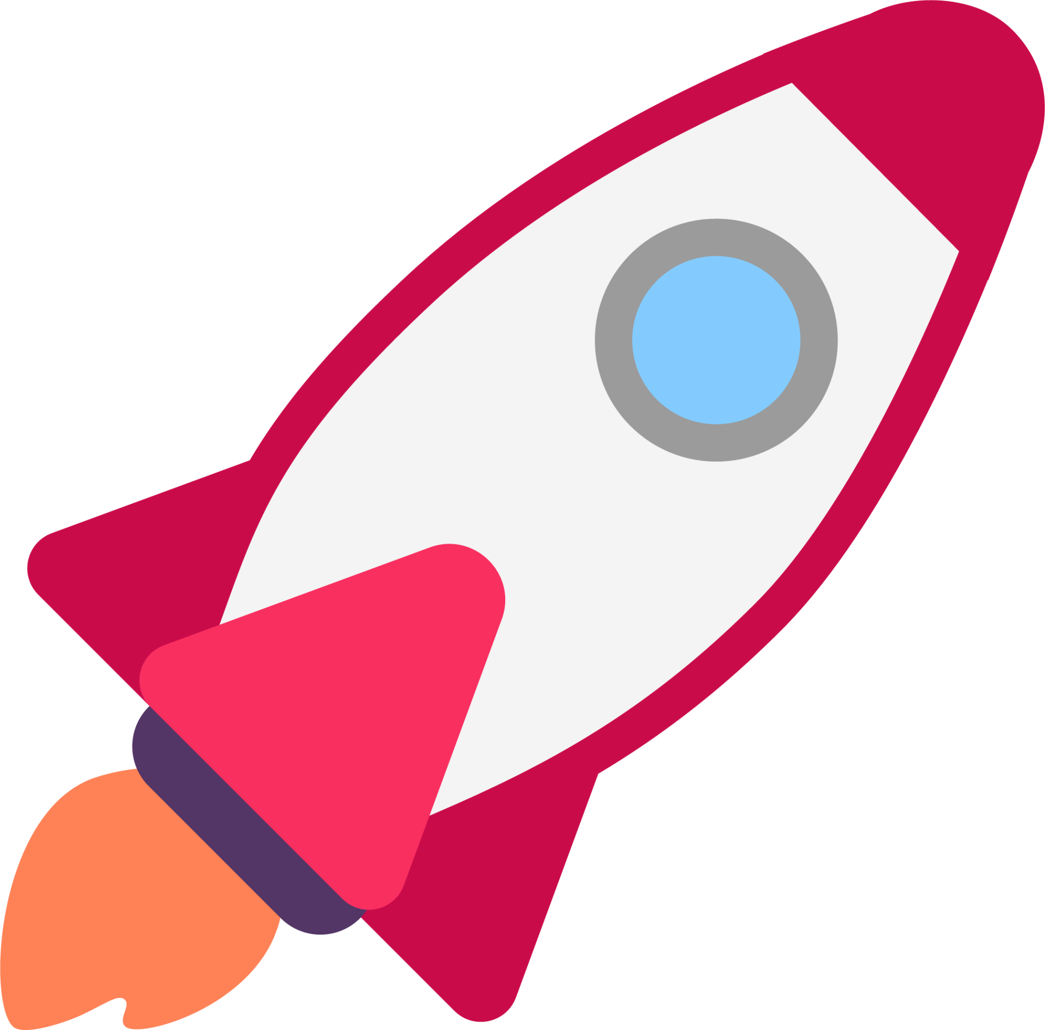 Rocket Ship PNG Isolated HD