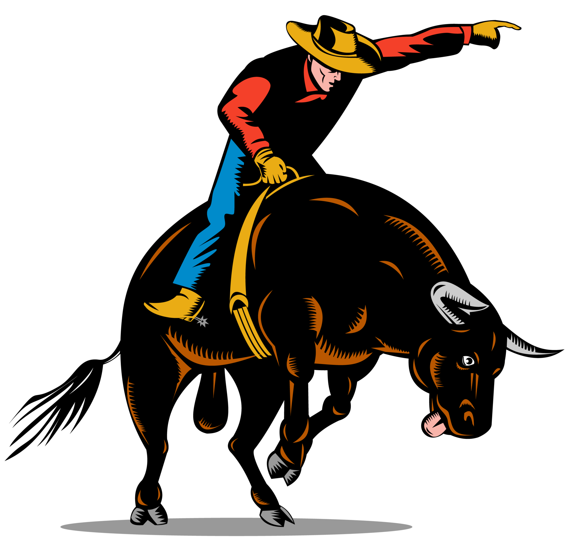 Rodeo PNG Isolated Photo
